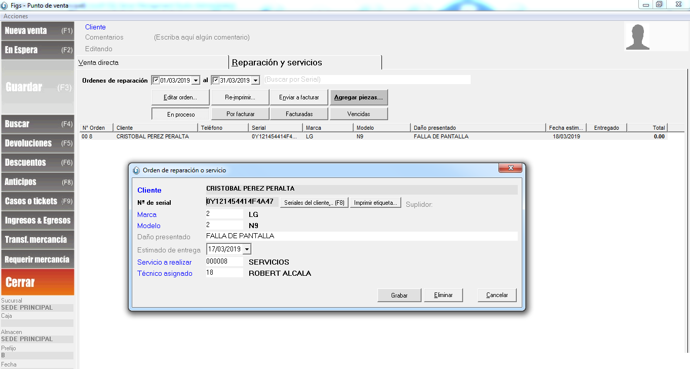 Taller y Servicios